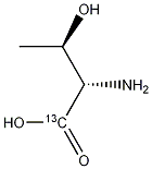 L-Threonine-13C Struktur