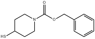 benzyl 4-mercaptopiperidine-1-carboxylate Struktur