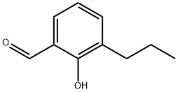 2-Hydroxy-3-propyl-benzaldehyde Struktur