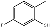 5-Fluoro-2-methylbenzenethiol Struktur