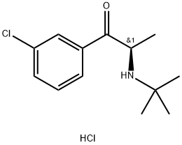 (R)-Bupropion Hydrochloride Struktur