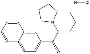 1-(Naphthalen-2-yl)-2-(pyrrolidin-1-yl)pentan-1-one hydrochloride