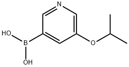 5-isopropoxypyridin-3-ylboronic acid Struktur