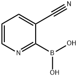 3-CYANOPYRIDINE-2-BORONIC ACID Struktur