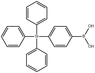 [4-(Triphenylsilyl)phenyl]boronic acid Struktur