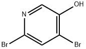 2,4-Dibromo-5-hydroxypyridine Struktur