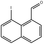 8-Iodonaphthalene-1-carboxaldehyde Struktur