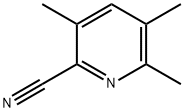 2-Cyano-3,5,6-trimethylpyridine Struktur