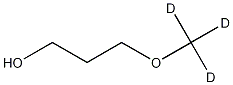 3-(Methoxy-d3)-1-propanol Struktur