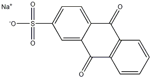 9,10-Anthraquinone-2-sulfonic acid sodium salt Struktur