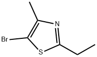 5-Bromo-2-ethyl-4-methylthiazole Structure