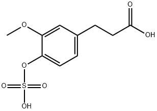 Dihydro Ferulic Acid 4-O-Sulfate Sodium Salt Struktur