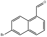 6-Bromonaphthalene-1-carboxaldehyde, Struktur