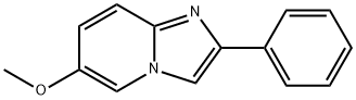 6-Methoxy-2-phenylimidazo[1,2-a]pyridine Struktur