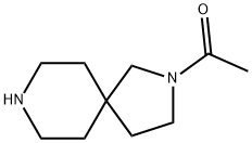 Ethanone, 1-(2,8-diazaspiro[4.5]dec-2-yl)- Struktur