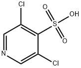 3,5-Dichloropyridine-4-sulfonic acid Struktur