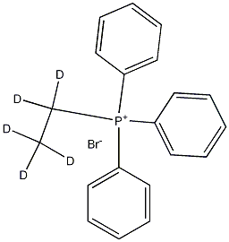 (Ethyl-d5)triphenylphosphonium Bromide Struktur