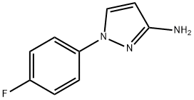 3-氨基-1-(4-氟苯基)吡唑, 87949-12-0, 結(jié)構(gòu)式