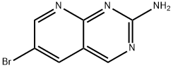 6-bromopyrido[2,3-d]pyrimidin-2-amine Struktur