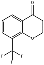 8-Trifluoromethyl-chroman-4-one Struktur