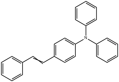 Diphenyl(4-styrylphenyl)amine Struktur