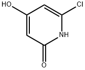 2-Chloro-4,6-dihydroxypyridine Struktur