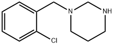 1-(2-chlorobenzyl)hexahydropyrimidine Struktur