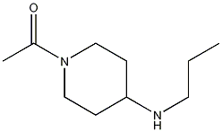 1-ACETYL-4-(N-PROPYLAMINO)PIPERIDINE Struktur