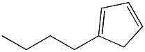 n-Butyl-Cyclopentadiene Struktur