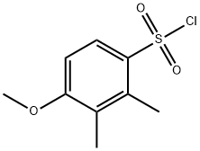 4-methoxy-2,3-dimethylbenzenesulfonyl chloride Struktur