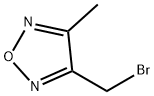 3-Bromomethyl-4-methyl-furazan Struktur