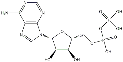 Adenosine 5'-pyrophosphoric acid Struktur