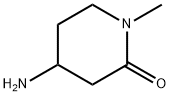 1-Methyl-4-amino-2-piperidinone hydrochloride Struktur