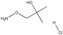 1-(aminooxy)-2-methylpropan-2-ol hydrochloride Struktur