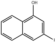 1-Hydroxy-3-iodonaphthalene Struktur