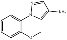 1-(2-methoxyphenyl)-1H-pyrazol-4-amine Struktur