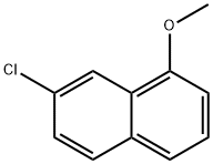 7-Chloro-1-methoxynaphthalene Struktur