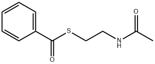 N-(2-Mercaptoethyl)-acetamide benzoate Struktur