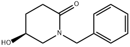 1-benzyl-5-hydroxypiperidin-2-one Struktur