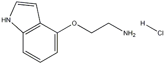 4-(2-aminoethyl)oxyindole hydrochloride Struktur