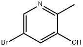 5-Bromo-3-hydroxy-2-methylpyridine Struktur