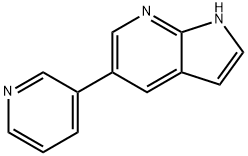 5-Pyridin-3-yl-1H-pyrrolo[2,3-b]pyridine Struktur