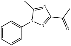 1-(5-Methyl-1-phenyl-1H-1,2,4-triazol-3-yl)ethanone Struktur