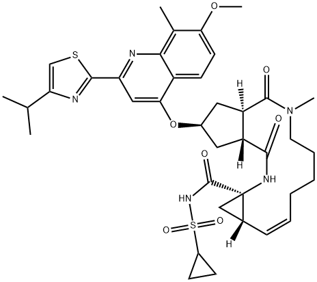 Simeprevir Struktur