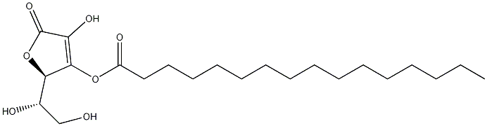 Ascorbic acid palmitate Struktur