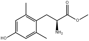 L-Tyrosine, 2,6-dimethyl-, methyl ester Struktur