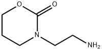 3-(2-aminoethyl)-1,3-oxazinan-2-one Struktur