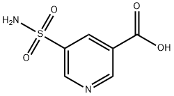 5-(Aminosulfonyl)-pyridine-3-carboxylic acid Struktur