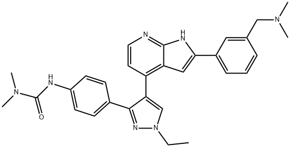 GSK1070916 Struktur