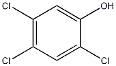 2,4,5-Trichlorophenol Struktur